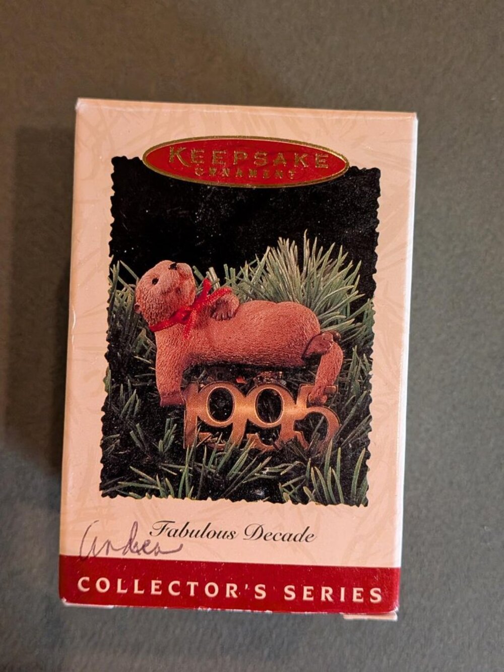 Hallmark Keepsake Ornament Fabulous Decade Otter 1995